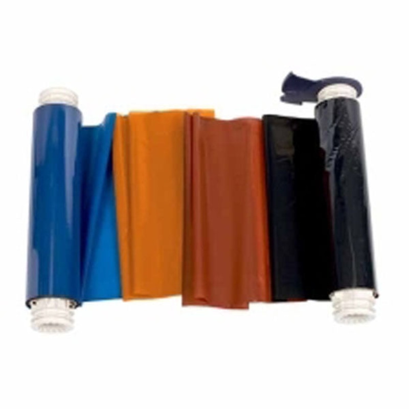Brady BBP85 Ribbon – Blk-red-orange-blue 220mm with 200mm panels