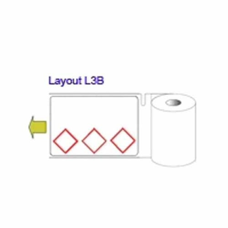 THTCLP-L-L3B-7594-0.2-SC Thermal Transfer (Small Core) CLP 105 x 155mm – L3B- Polypropylene labels (200 labels per roll)