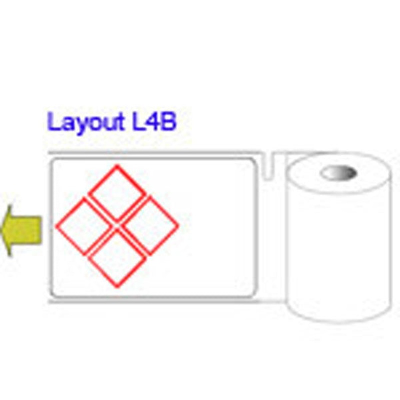 THTCLP-L-L4B-7610-0.2-SC Thermal Transfer (Small Core) CLP 105 x 155mm – L4B- Labels (200 labels per roll)