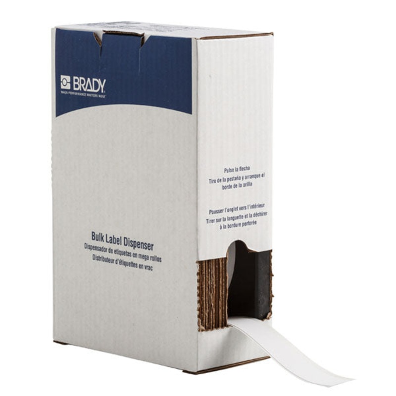 173458 Brady BMP 71 Metal Detectable ToughWash Label – 25.40 x 22.86m