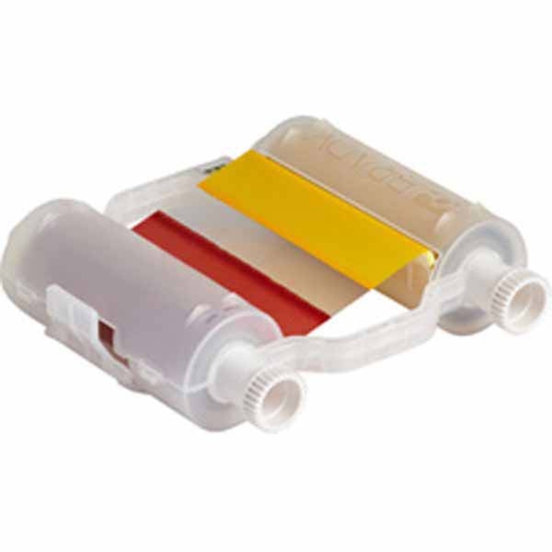 B30-R10000-KRYG-8 Brady BBP35 – BBP37 Black, Red, Green and Yellow Heavy-Duty Ribbon 200mm x 60.90m
