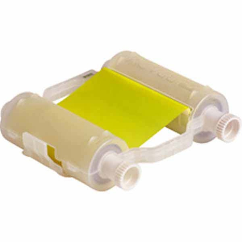B30-R10000-PRCYEL Brady BBP35 – BBP37 Process Yellow Heavy-Duty Ribbon 110mm x 60.90m