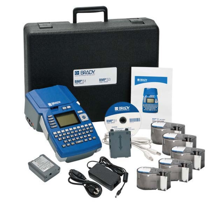 Brady BMP51 Electrical Labelling Kit BMP51-UK-ELEC – 198657