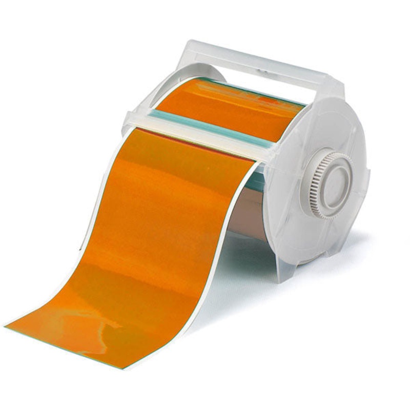 113151 – Brady Globalmark Vinyl Tape B-595 Orange 100mm