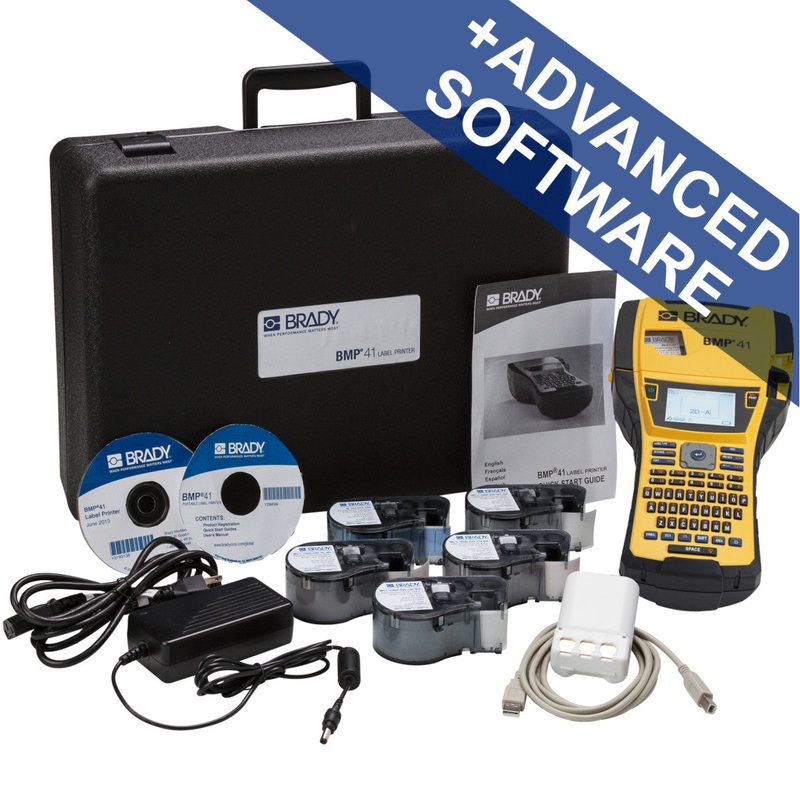 Brady BMP41 Label Maker UK Electrical Kit BMP41-UK-ELEC – 198652