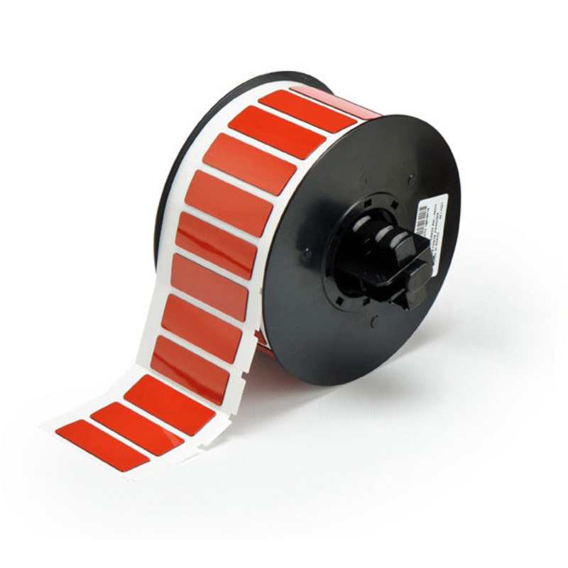 B30EP-172-593-RD – Red Brady BBP33 Raised Profile Labels – Engraved Plate Substitutes – Rectangular Style