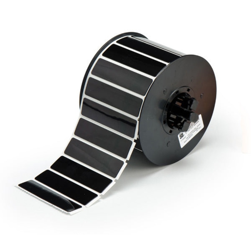 B30EP-175-593-BK – Black Brady BBP33 Raised Profile Labels – Engraved Plate Substitutes – Rectangular Style