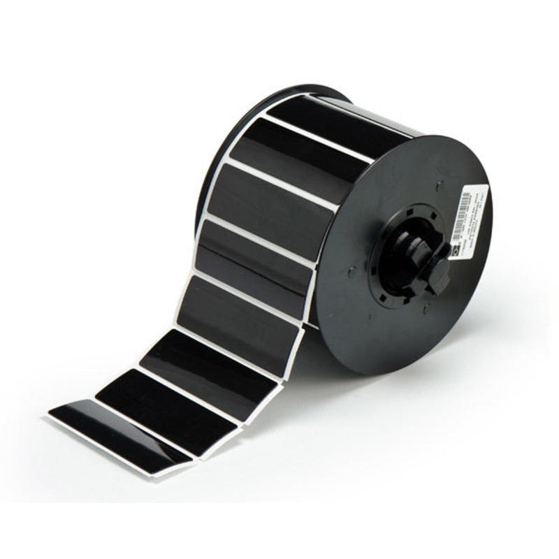 B30EP-176-593-BK – Black Brady BBP33 Raised Profile Labels – Engraved Plate Substitutes – Rectangular Style