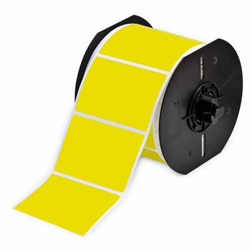 B30-25-7569-BLNKYL – Yellow Brady BBP33 Pre-Cut Blank Labels