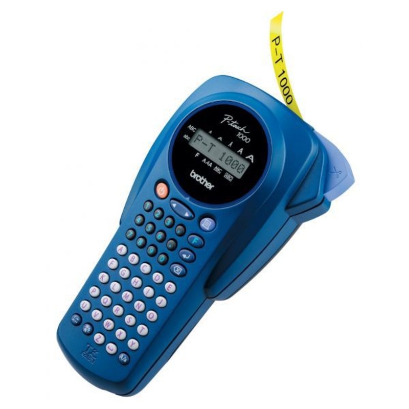 Brother Blue PT-1000 Handheld Label Printer