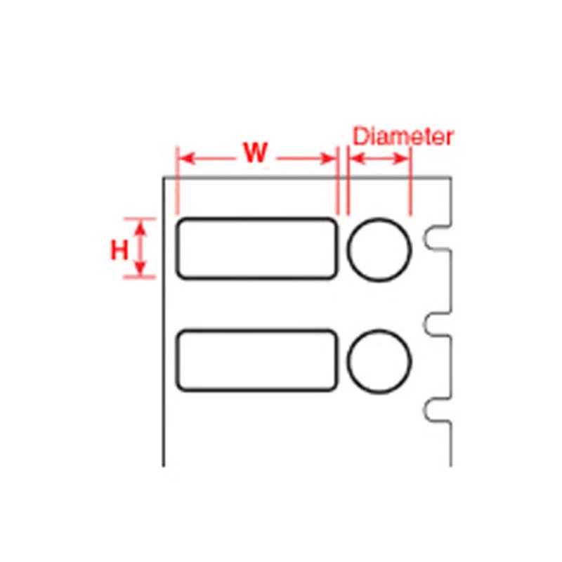 THT-163-499-3 Brady IP Printer Nylon Cloth Labels