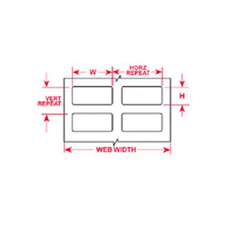 THT-37-423-10 Brady IP Printer Permanent Polyester Labels