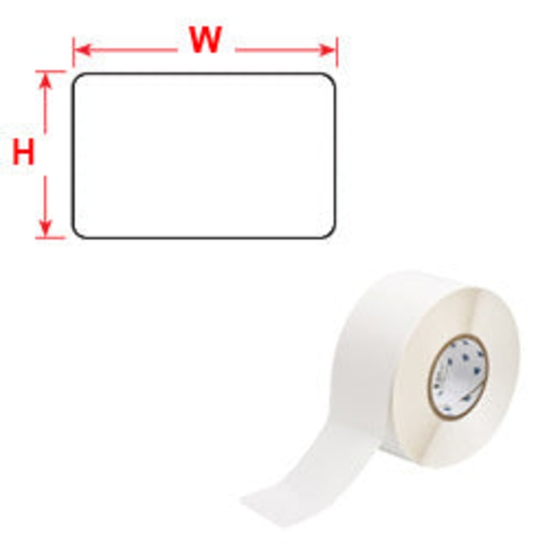 THT-55-449-1 Brady IP Printer Removable Polypropylene Labels