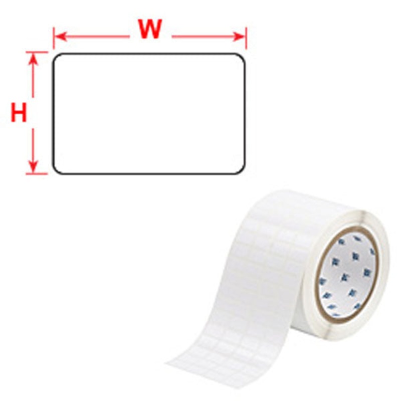 THT-90-498-5 Brady IP Printer Repositionable Vinyl Cloth Labels