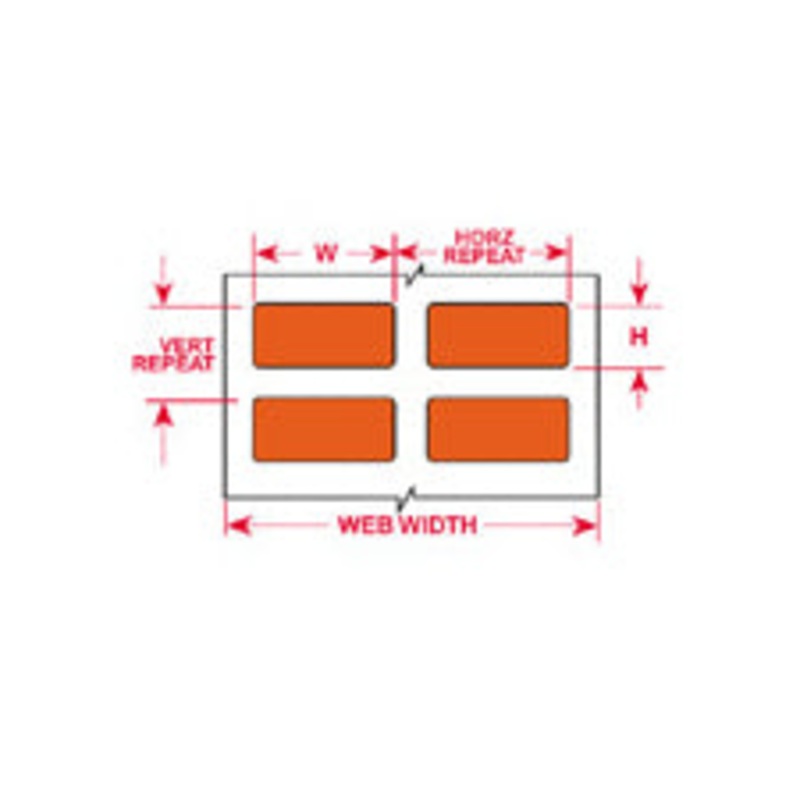THT-29-426-10 Brady IP Printer High Temperature Polyimide Labels
