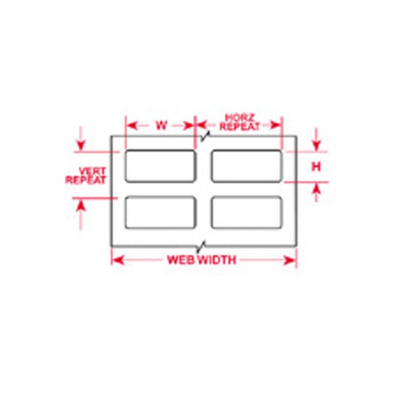THT-4-457-10 Brady IP Printer High Temperature Polyimide Labels