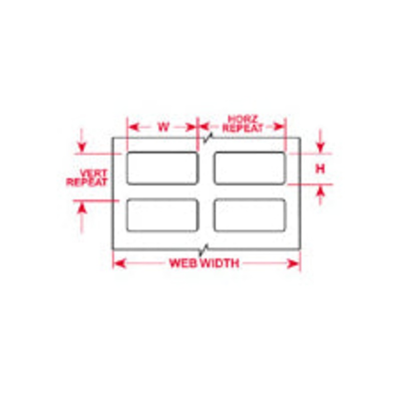 THT-40-423-10 Brady IP Printer Permanent Polyester Labels