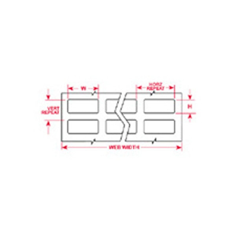 THT-96-477-10 Brady IP Printer Static Dissipative Polyimide Labels
