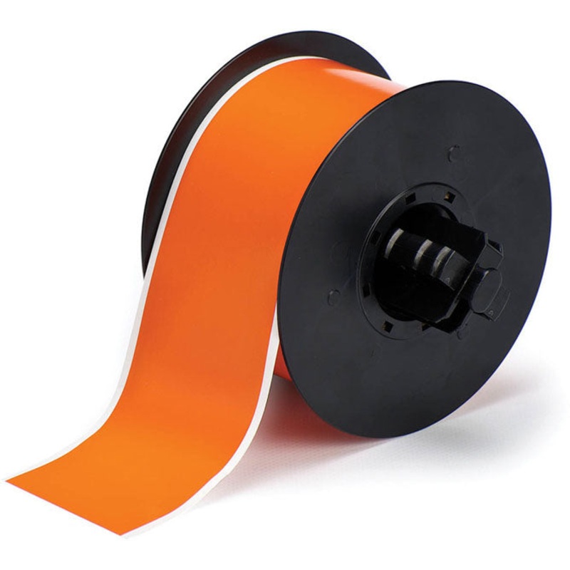B30C-2250-595-OR – Orange Brady BBP33 Indoor-Outdoor Vinyl 57.15 mm x continuous