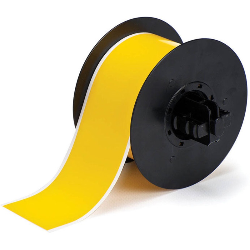 B30C-2250-595-YL – Yellow Brady BBP33 Indoor-Outdoor Vinyl 57.15 mm x continuous