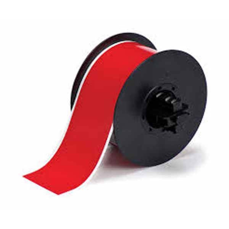 B30C-2250-7569-RD – Red Brady BBP33 Continuous Vinyl Tapes 57.00 mm x 30m
