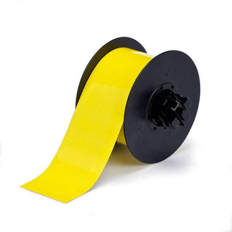B30C-2500-509-YL – Yellow Brady BBP33 Printable Magnetic Tape 63.50 mm x continuous
