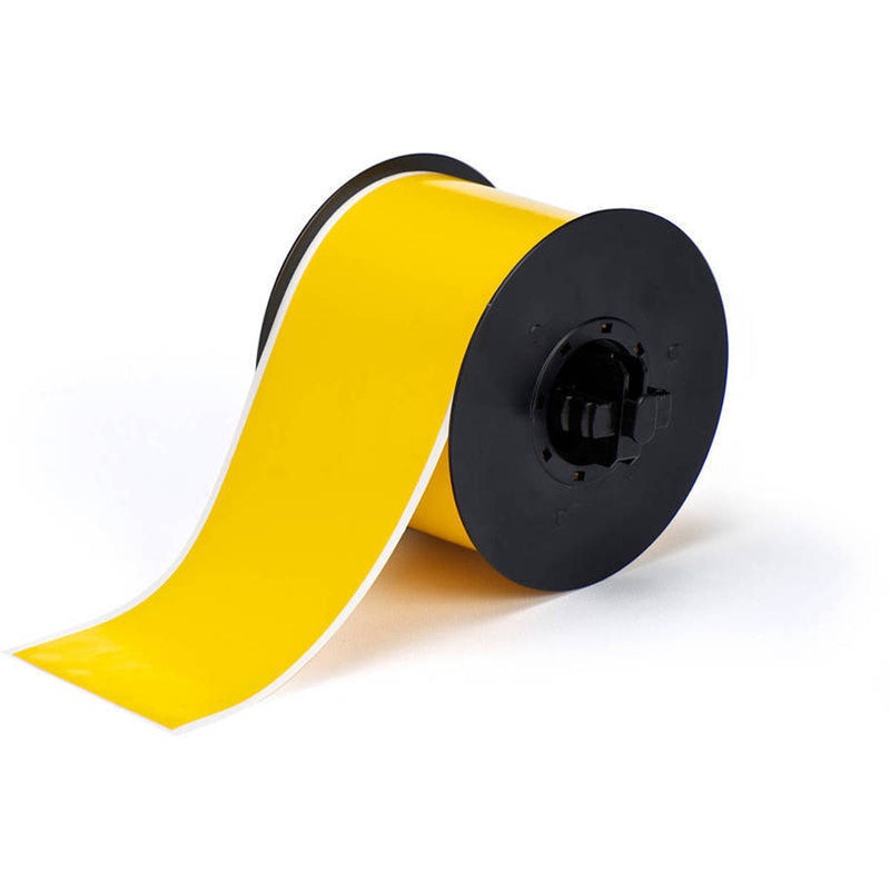 B30C-3000-595-YL – Yellow Brady BBP33 Indoor-Outdoor Vinyl 76.20 mm x continuous