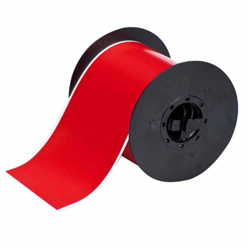 B30C-4000-595-RD – Red Brady BBP33 Indoor-Outdoor Vinyl 101.60 mm x continuous