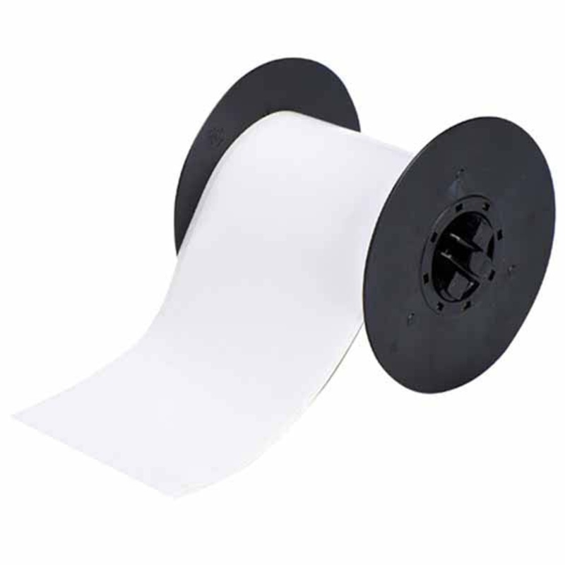 B30C-4000-595-WT – White Brady BBP33 Indoor-Outdoor Vinyl 101.60 mm x continuous