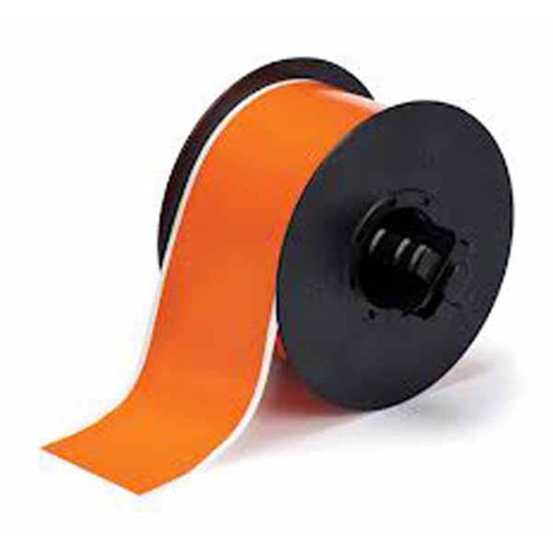 B30C-4000-7569-OR – Orange Brady BBP33 Continuous Vinyl Tapes 101.00 mm x 30m