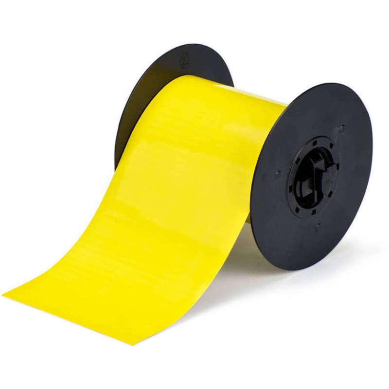B30C-4250-509-YL – Yellow Brady BBP33 Printable Magnetic Tape 107.95 mm x continuous