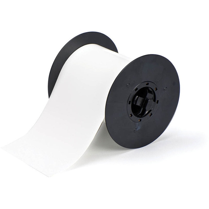B30C-4250-551-WT – White Brady BBP33 Non-Adhesive Continuous Tag 107.95 mm x continuous