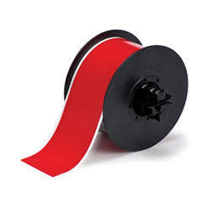 B30C-500-7569-RD – Red Brady BBP33 Continuous Vinyl Tapes 12.70 mm x 30m