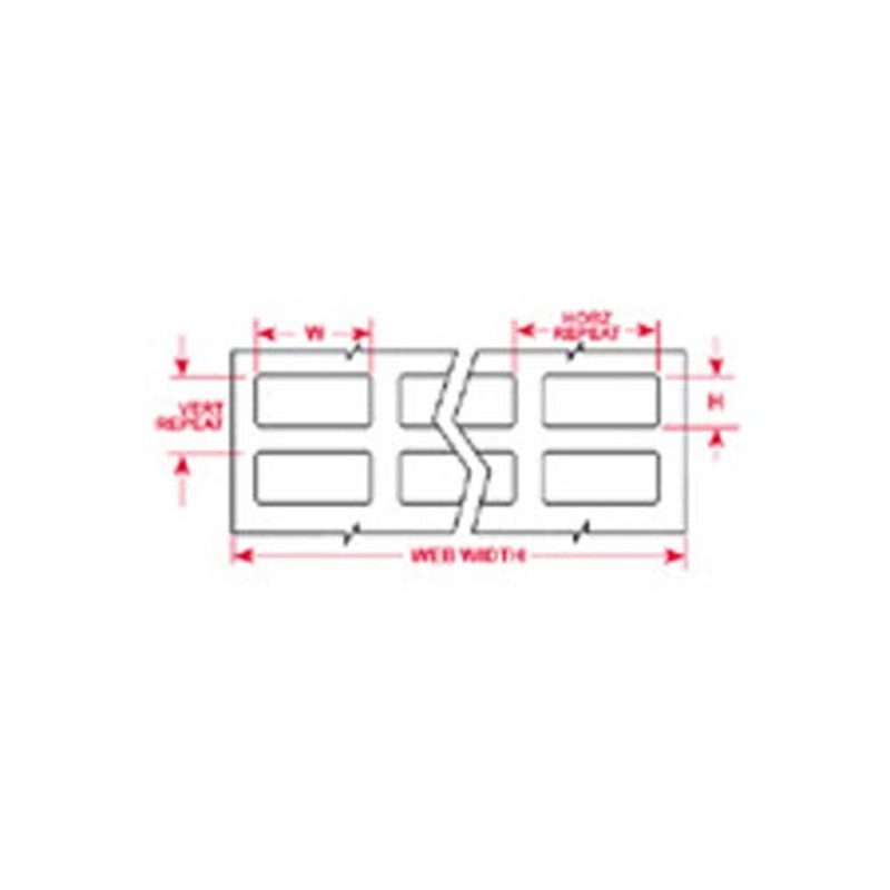 THT-14-497-10 Brady IP Printer Low-Profile Polyimide Labels