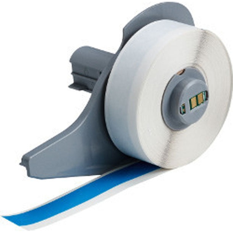 173213 BMP 71 Label Printer Tapes Light blue Gloss Permanent Vinyl