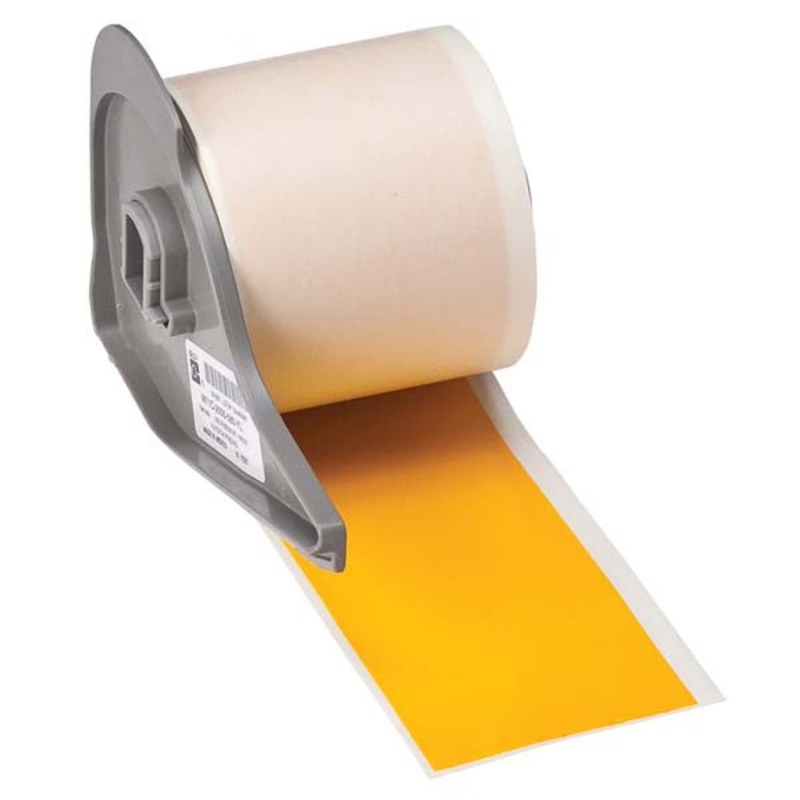 173240 BMP 71 Label Printer Tapes Yellow Gloss Permanent Vinyl
