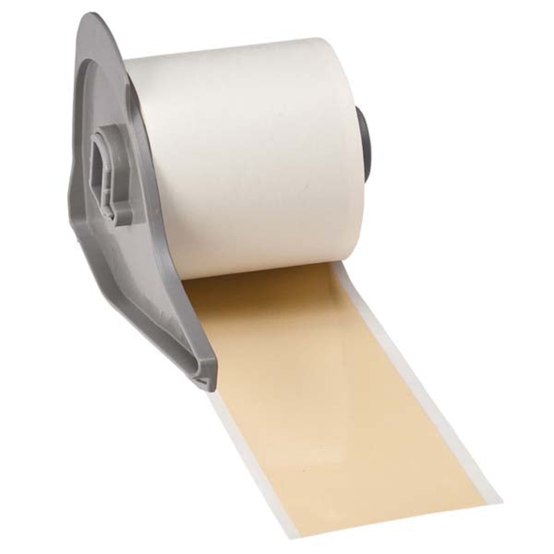 173242 BMP 71 Label Printer Tapes Tan Gloss Permanent Vinyl