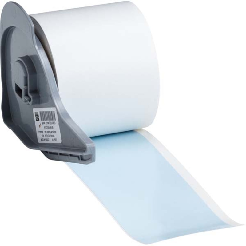 173243 BMP 71 Label Printer Tapes Sky blue Gloss Permanent Vinyl