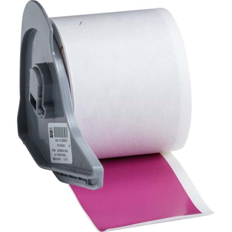173245 BMP 71 Label Printer Tapes Purple Gloss Permanent Vinyl