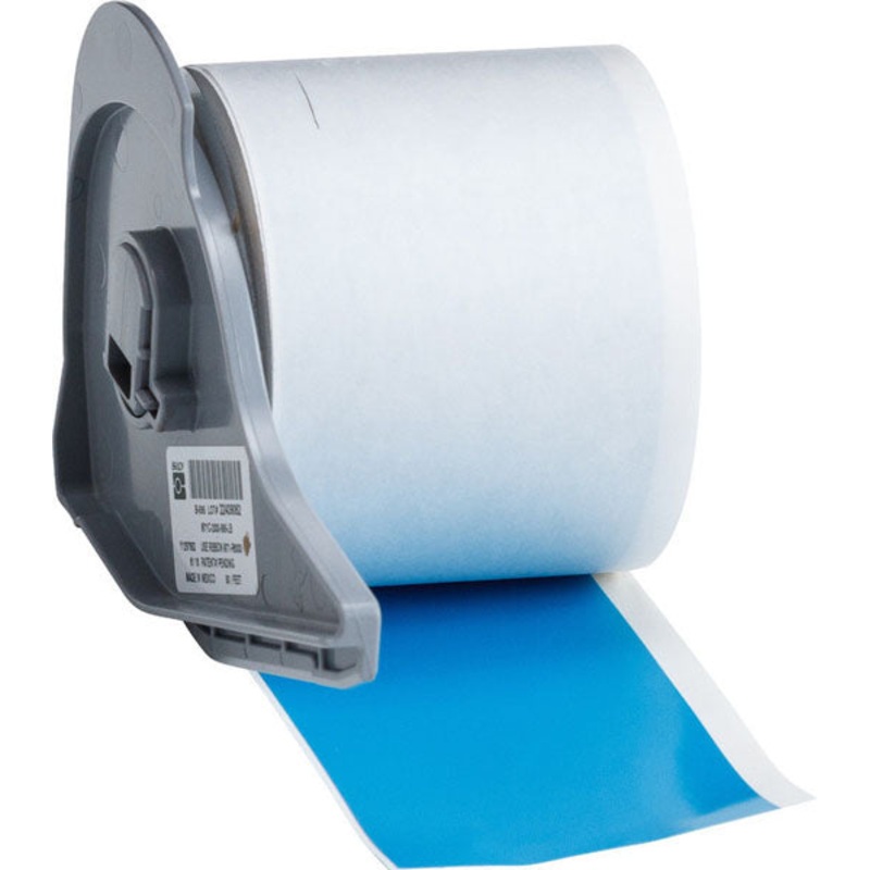 173249 BMP 71 Label Printer Tapes Light blue Gloss Permanent Vinyl