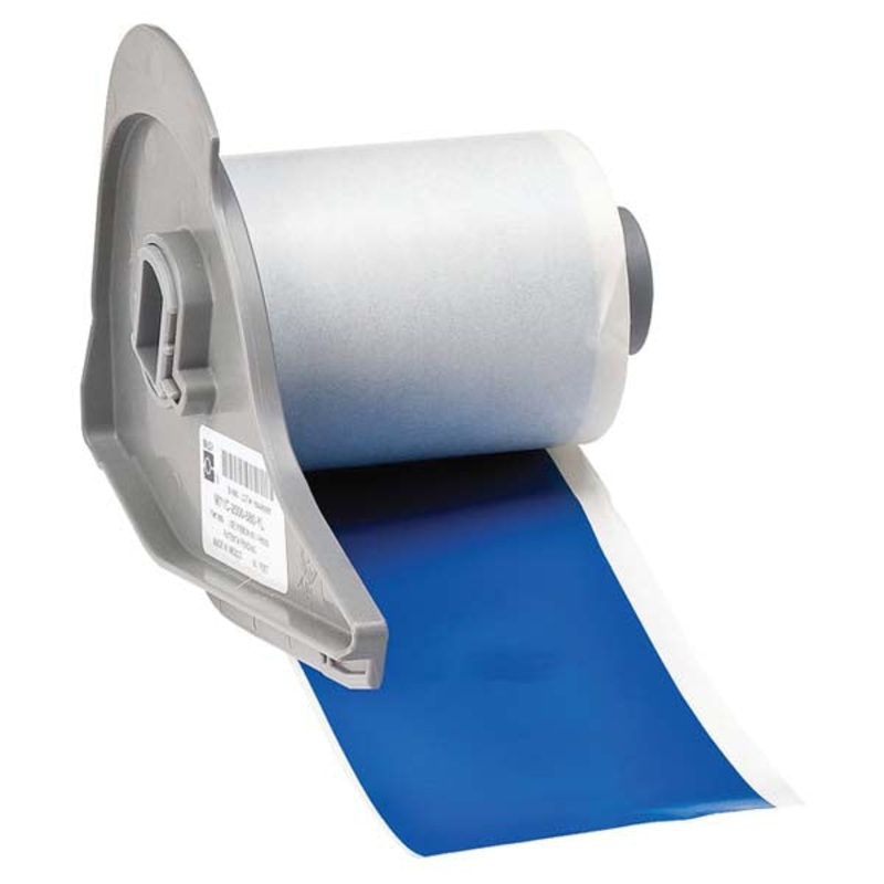 173255 BMP 71 Label Printer Tapes Blue Gloss Permanent Vinyl