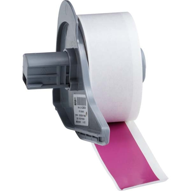 173276 BMP 71 Label Printer Tapes Purple Gloss Permanent Vinyl