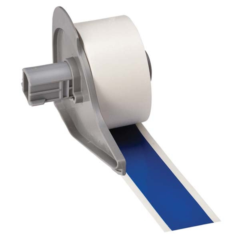 173286 BMP 71 Label Printer Tapes Blue Gloss Permanent Vinyl