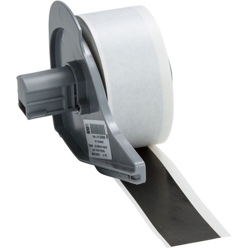 173287 BMP 71 Label Printer Tapes Black Gloss Vinyl