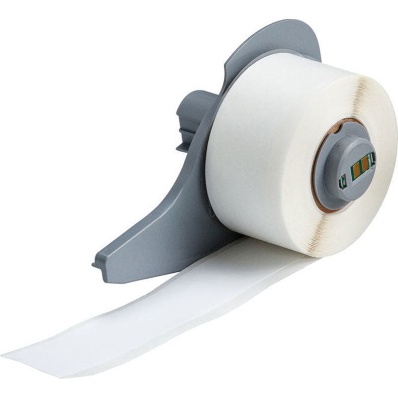 173292 BMP71 Labels White Matt Nylon Cloth
