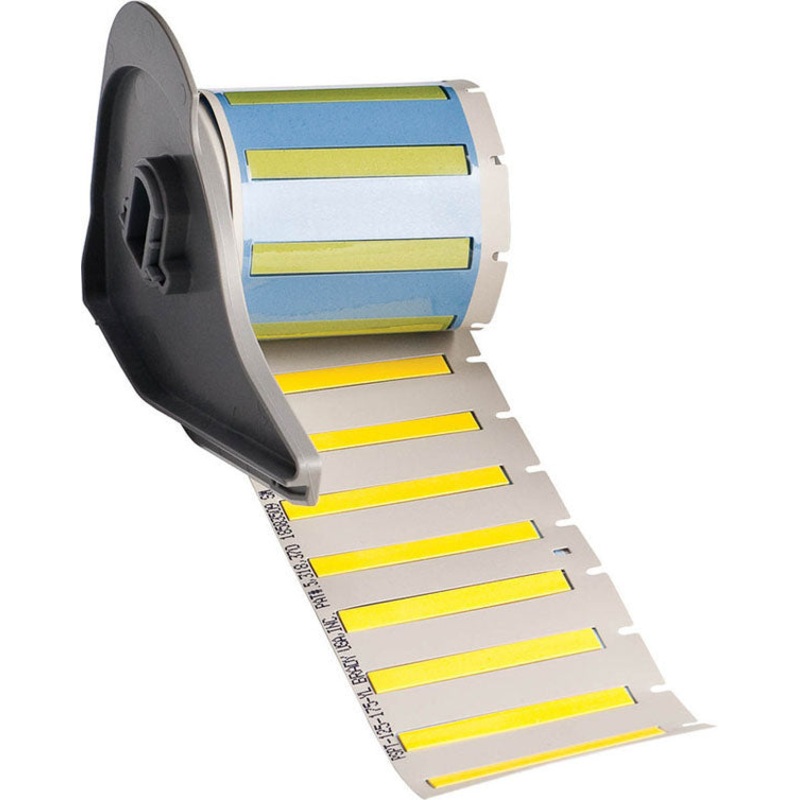 174545 BMP71 PermaSleeve Wire Marker Sleeves Yellow Heat-Shrink Polyolefin