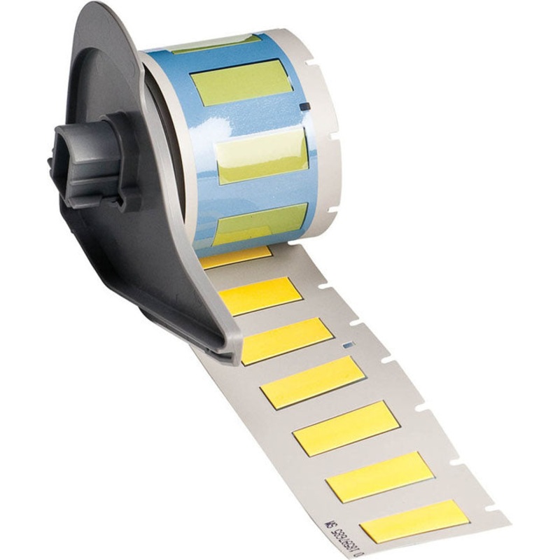 174579 BMP71 PermaSleeve Wire Marker Sleeves Yellow PermaSleeve Heat-Shrink Polyolefin