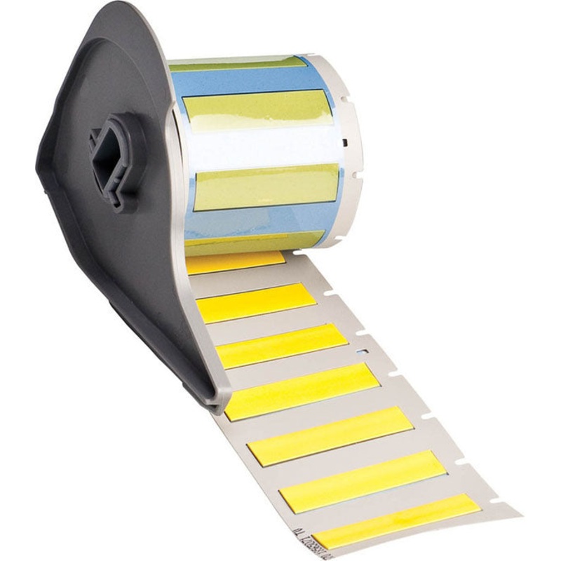 174583 BMP71 PermaSleeve Wire Marker Sleeves Yellow Heat-Shrink Polyolefin