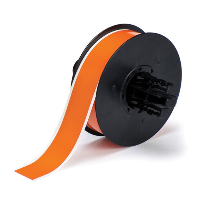 B30C-1125-595-OR – Orange Brady BBP33 Indoor-Outdoor Vinyl 28.58 mm x continuous