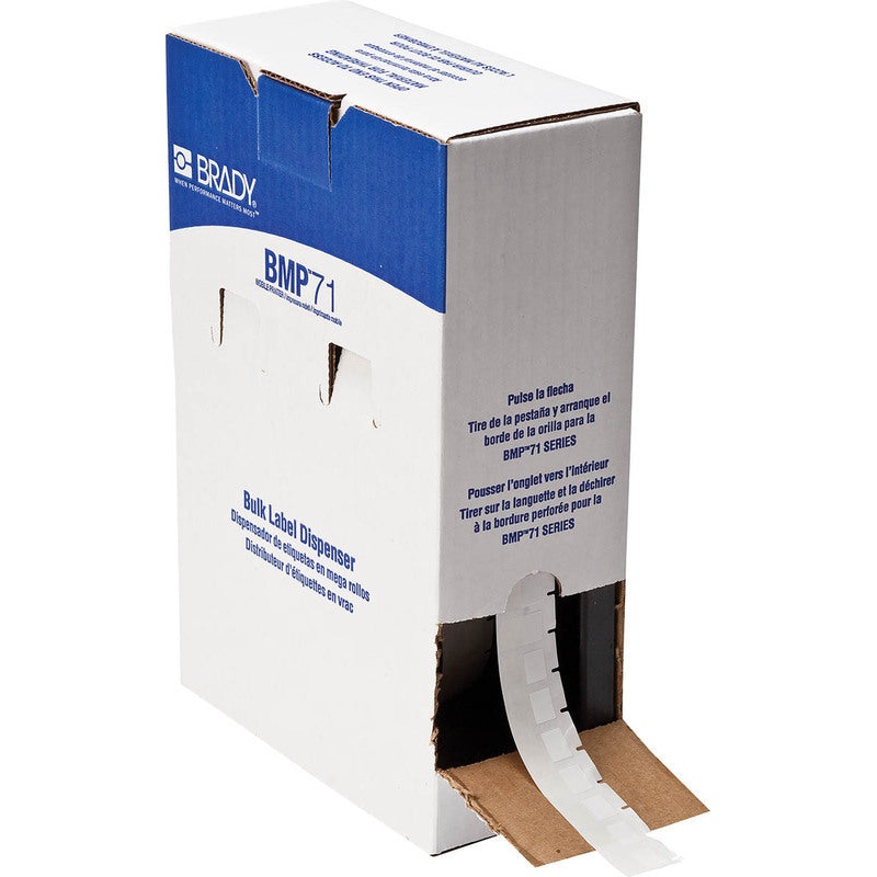 173442 Brady BMP 71 Self Laminating Labels – 12.70 x 19.05